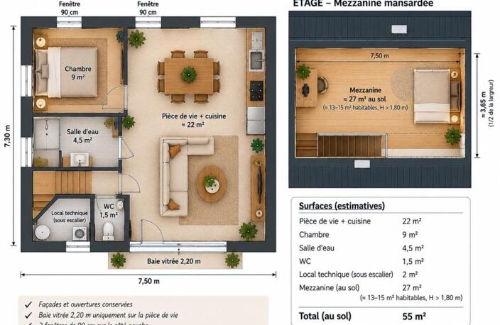 Appartement À Vendre à rénover Saint Georges de Didonne — photo 3