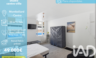 Appartement 1 Pièce 25 m² à vendre à Montbéliard (25200)
