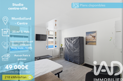 Appartement 1 pièces 49000 €
