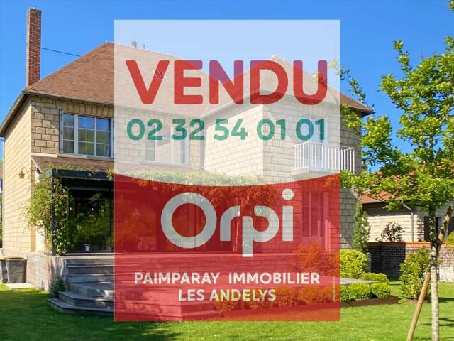 VENDU - Les Andelys - Maison de caractère entièrement rénovée - 4 chambres - Bureau - Jardin — photo du bien