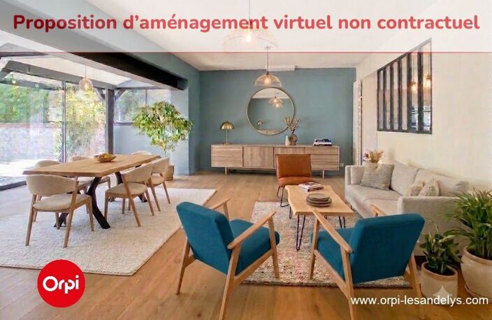 VENDU - Les Andelys - Maison de caractère entièrement rénovée - 4 chambres - Bureau - Jardin — photo 4