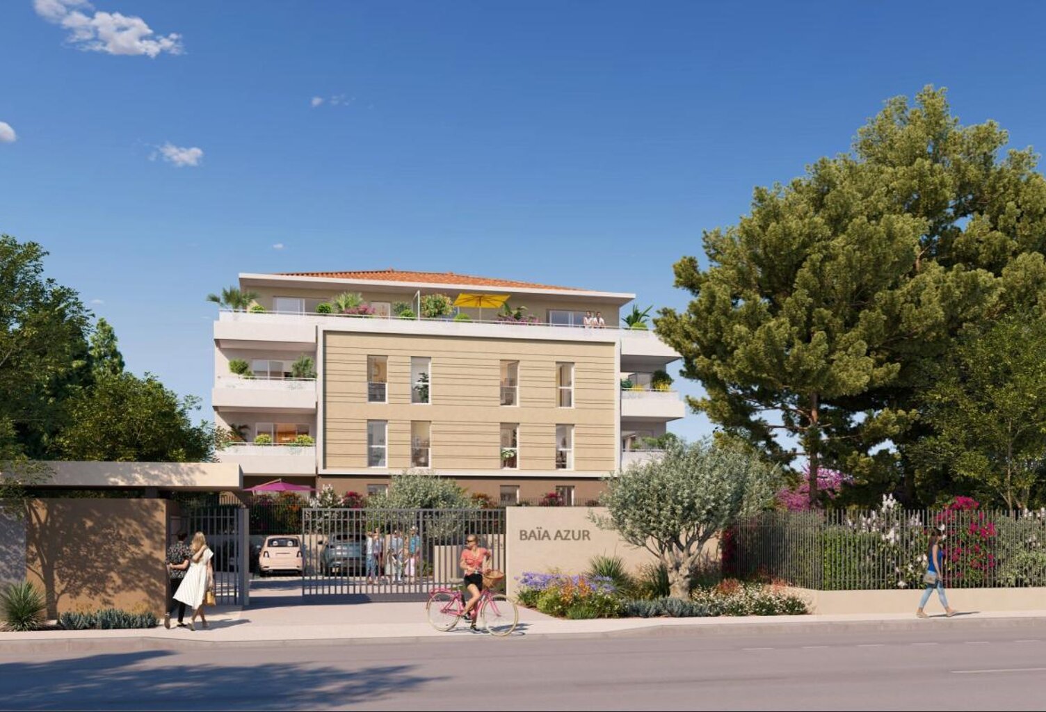Baïa Azur – La Ciotat | Appartements neufs 2 à 4 pièces avec extérieurs et parkings ou garages privatifs, à deux pas de la marina !! LIVRAISON T2/T3 2027 — photo 1