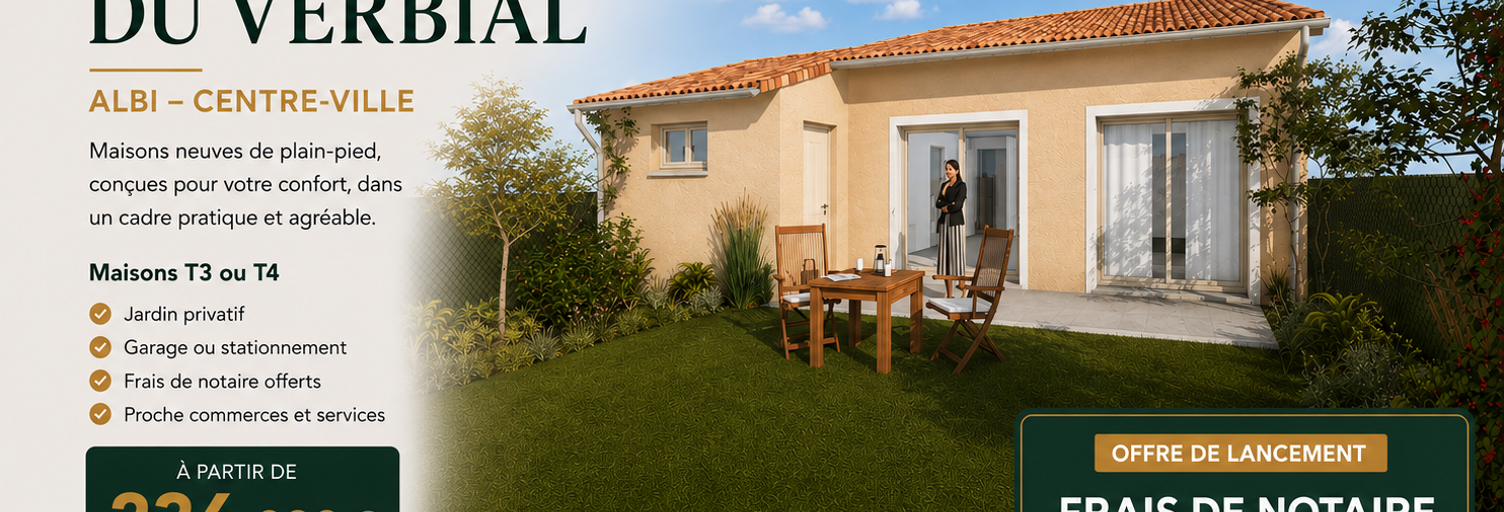 Maison 3 Pièces 65 m² à vendre à Albi (81000)