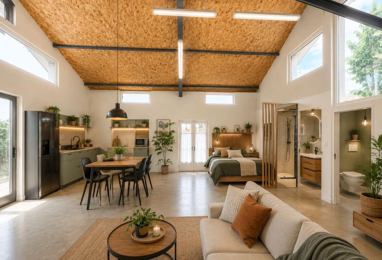 CUGNAUX - Loft contemporain au calme absolu avec dépendances – Fort potentiel — photo 1
