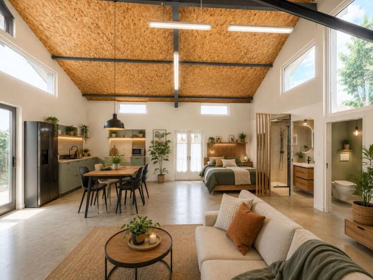 CUGNAUX - Loft contemporain au calme absolu avec dépendances – Fort potentiel — photo 1