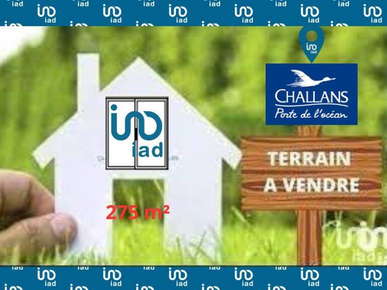 Vente Terrain 275 m&sup2; — photo 1