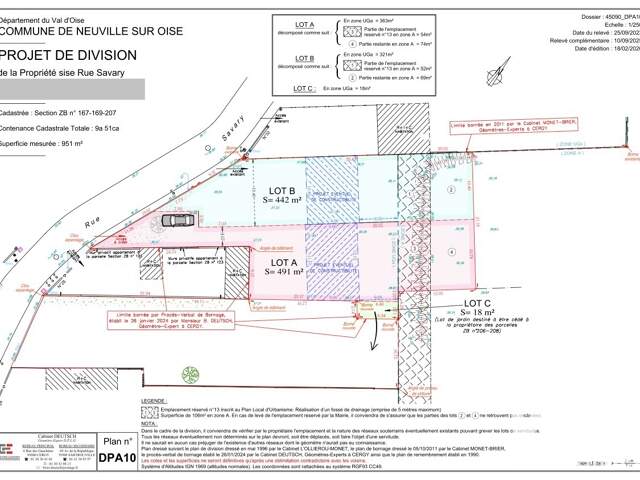 Vente Terrain 442 m&sup2; — photo du bien