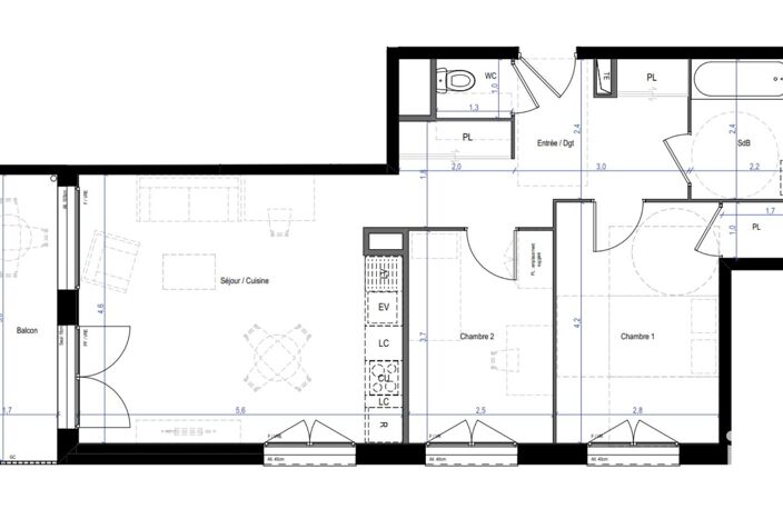 Vente Appartement 3 pièces — photo 4