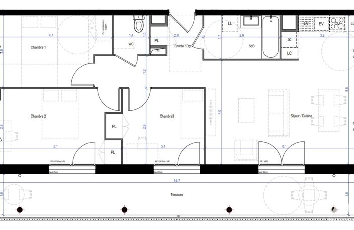Vente Appartement 4 pièces — photo 4