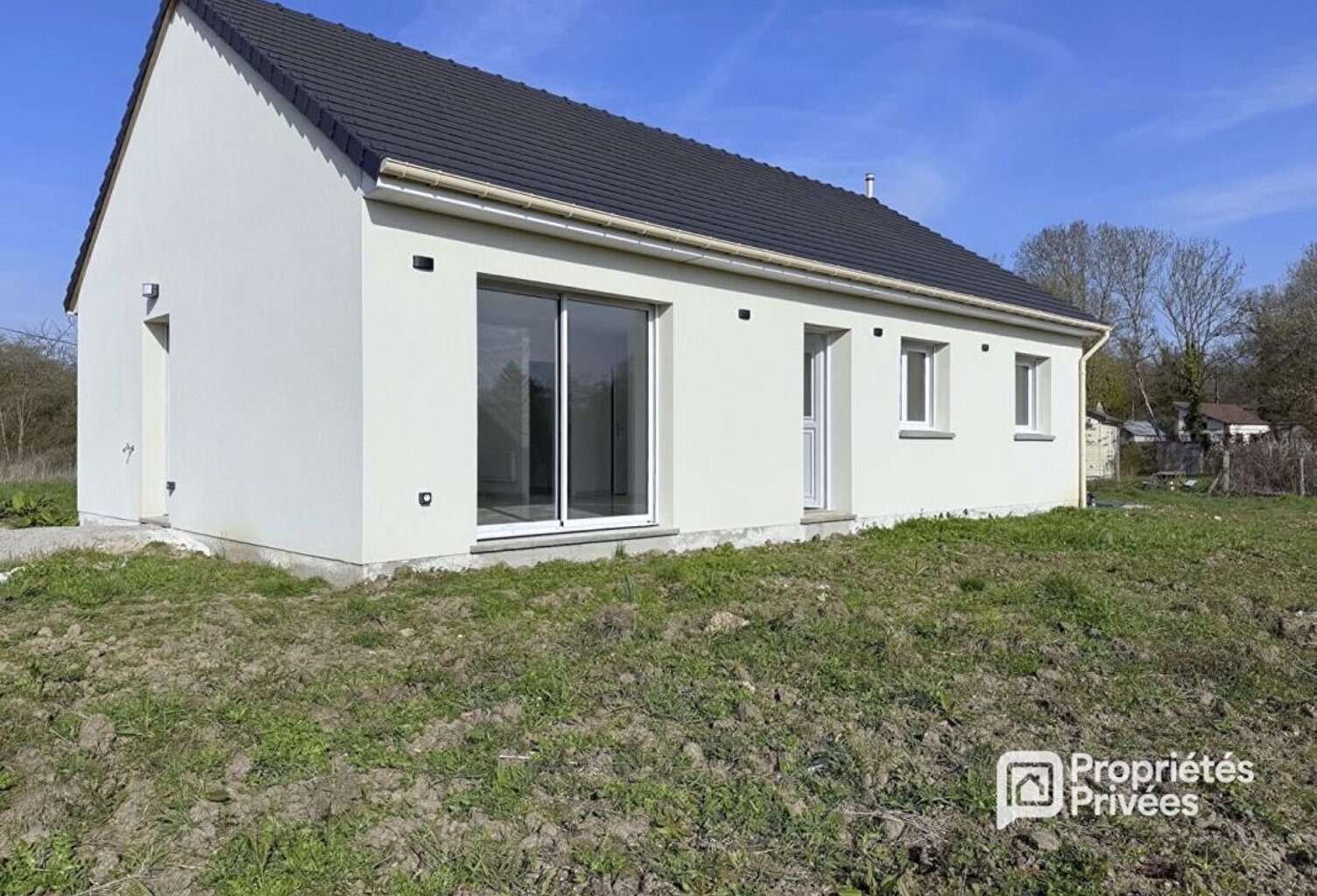 Plain-pied, Maison neuve 2026 - 3 chambres - Pièce de vie 40 m²  - Terrain 1 575 m² — photo 1
