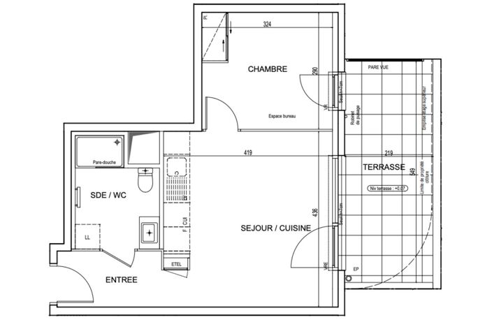 Vente Appartement 2 pièces — photo 4