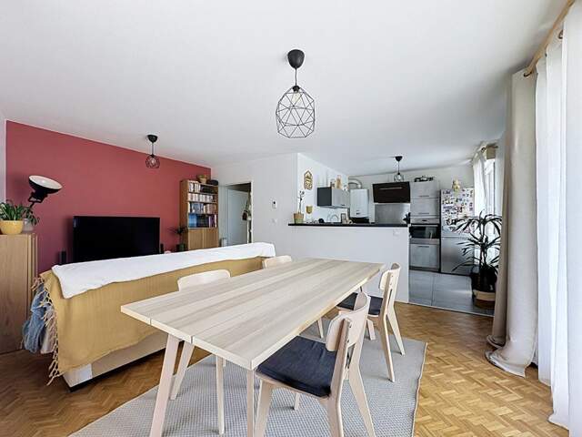 FONTAINES-SUR-SAÔNE - APPARTEMENT T3 DE 66 M² avec balcon de 17m2 - AUCUN TRAVAUX À PRÉVOIR — photo du bien
