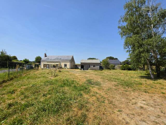 Maison de campagne, 4 chambres, terrain et grand hangar — photo du bien