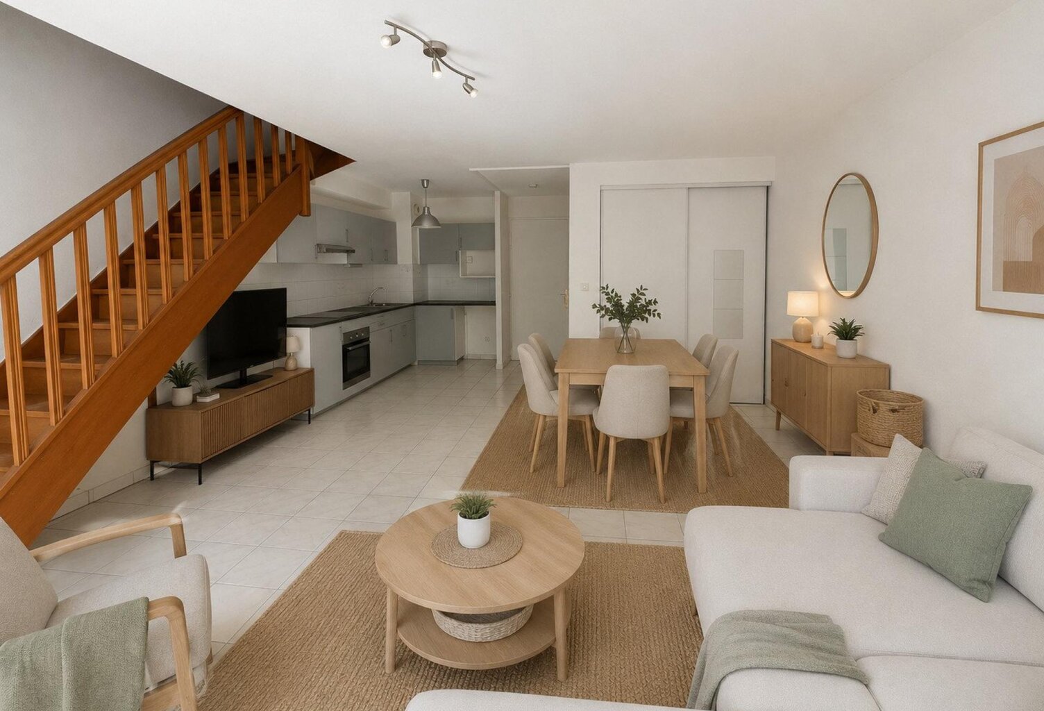 Duplex lumineux avec piscine, balcon et résidence fraîchement ravalée : un cadre de vie idéal aux portes de Bordeaux ! — photo 1