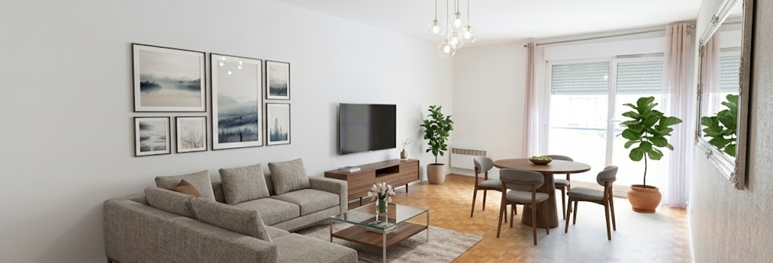 Appartement 3 Pièces 72 m² à vendre à Villeurbanne (69100)