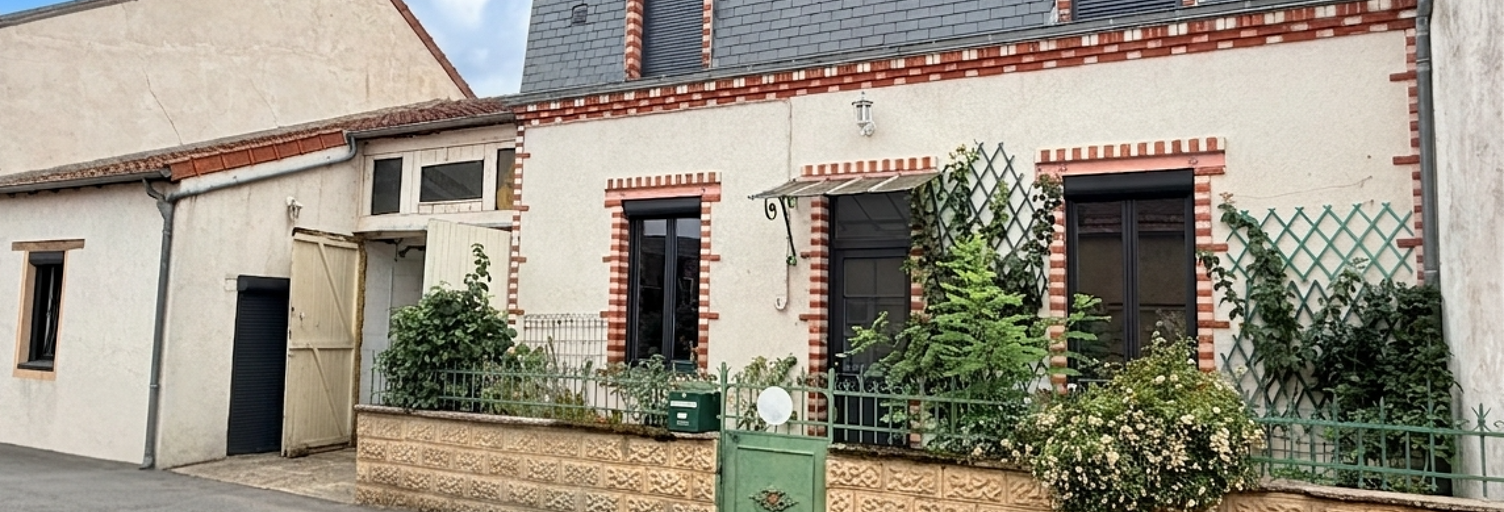 Maison 4 Pièces 89 m² à vendre à Saulzais-le-Potier (18360)