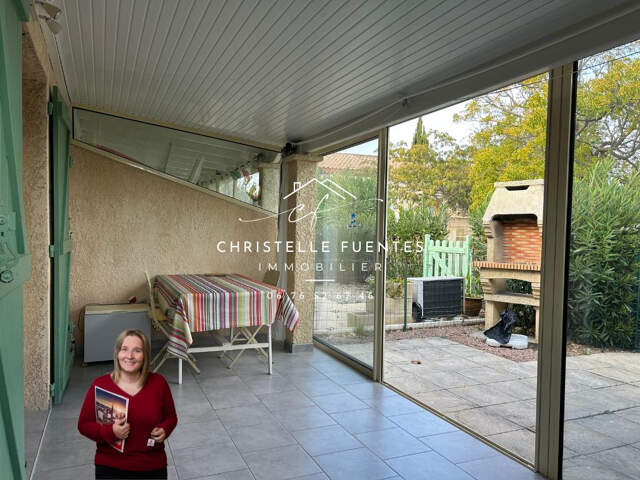 HERAULT - LOUPIAN (34140) - MAISON EN COPROPRIETE - TERRASSE - PARKING PRIVATIF — photo du bien