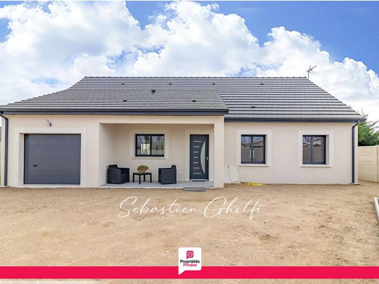 maison de plain-pied avec 3 chambres dont 1 parentale-garage-parcelle de 590 m² — photo 1