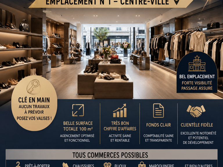 Vente Chaussure, Cuir 95 m&sup2; — photo 1