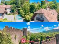 Domaine de 2 hectares à Lully avec habitations et ruines du château de la Rochette — photo 2