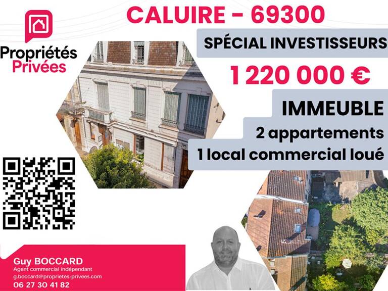 Immeuble - Hôtel particulier + Local commercial à Caluire et Cuire — photo 1