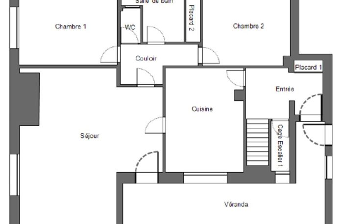 29520 Châteauneuf du Faou  ensemble de deux maisons dont 1 gîte , au calme sans vis à vis — photo 2