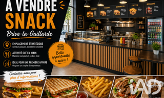 Commerce  40 m² à vendre à Brive-la-Gaillarde (19100)