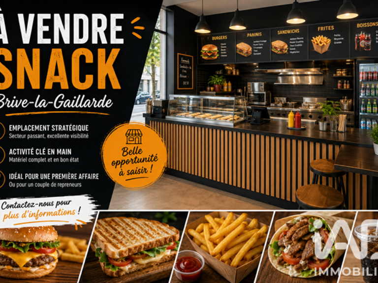 Vente Restauration rapide 40 m&sup2; — photo 1