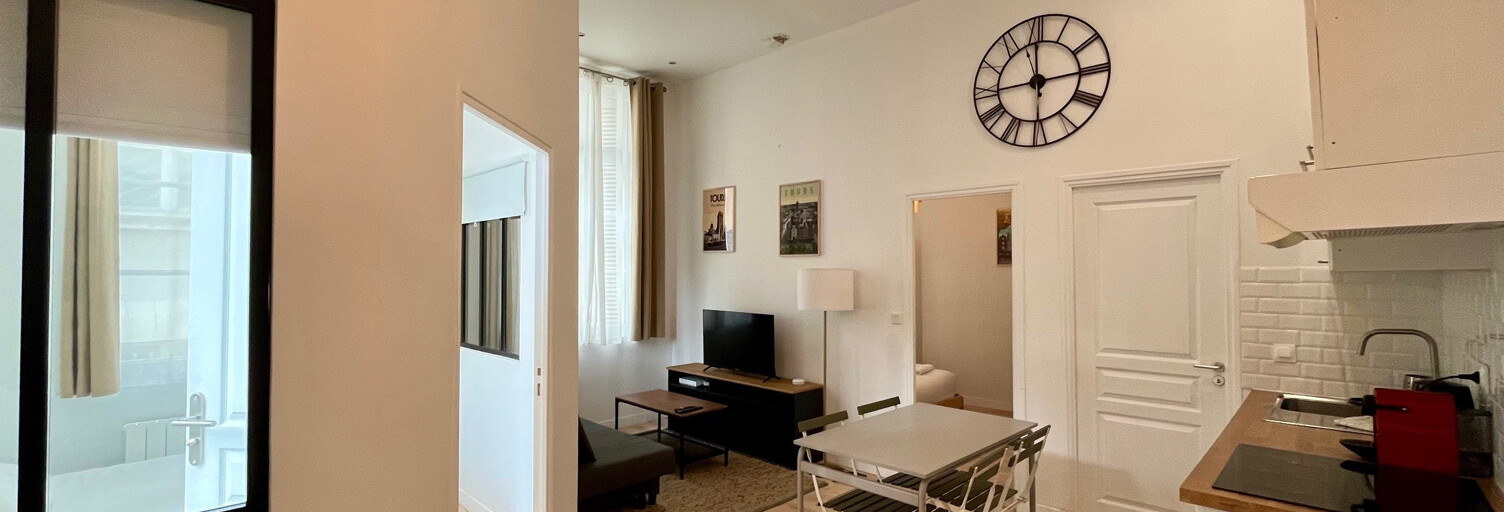 Appartement 3 Pièces 39 m² à louer à Tours (37000)