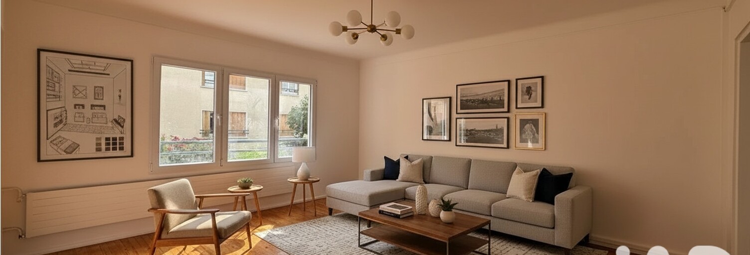 Appartement 2 Pièces 46 m² à vendre à L'Île-Saint-Denis (93450)