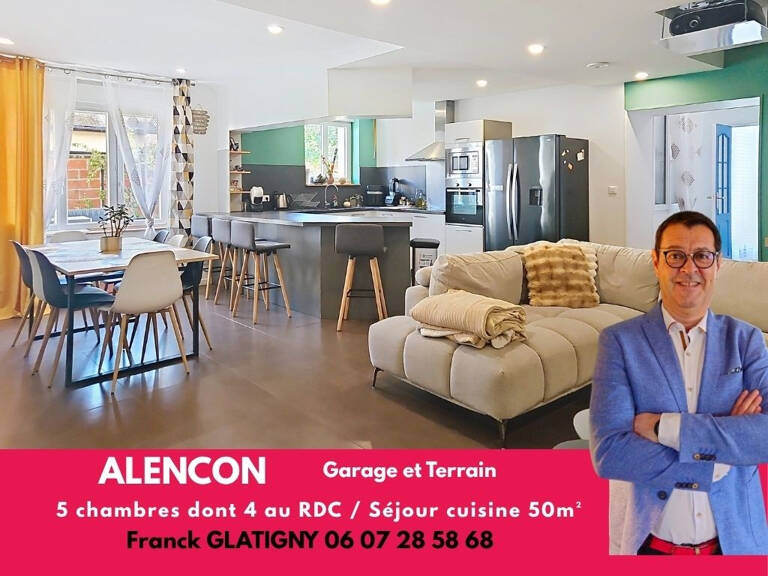 Maison Alencon 4 chambres de plain-pied — photo 1
