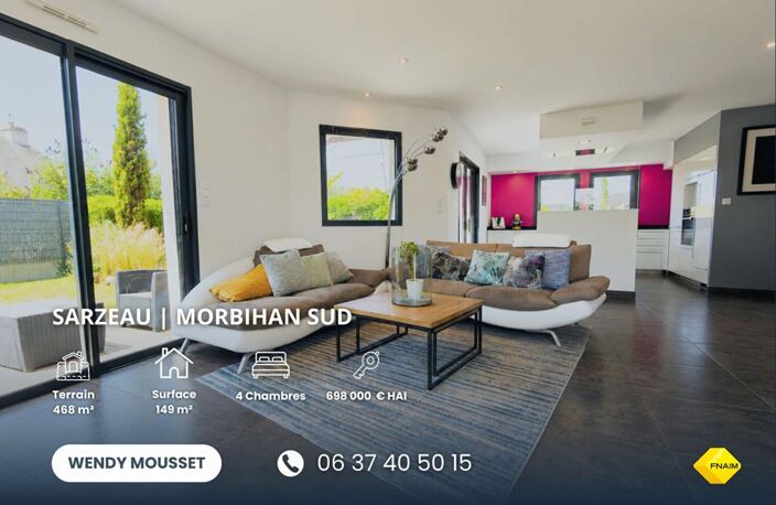 Maison d'architecte · 600 m du Golfe du Morbihan · 4 min du bourg · Sarzeau 56370 — photo 2