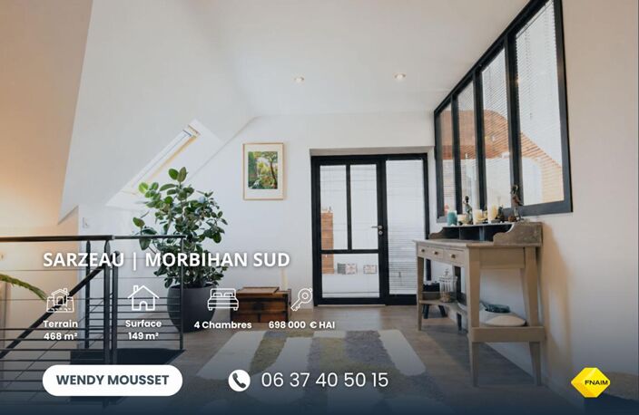 Maison d'architecte · 600 m du Golfe du Morbihan · 4 min du bourg · Sarzeau 56370 — photo 3