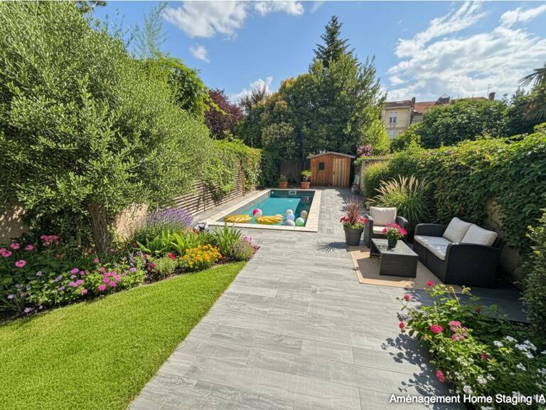 Bordeaux -Bastide Belle maison familiale de caractère avec jardin et piscine — photo 1