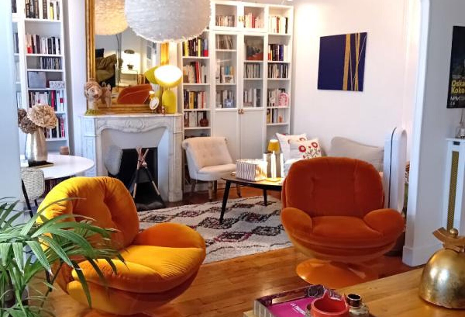 Appartement Haussmannien 75 m² traversant,  Balcons, ascenseur, chambre de service au 8 étage — photo 1