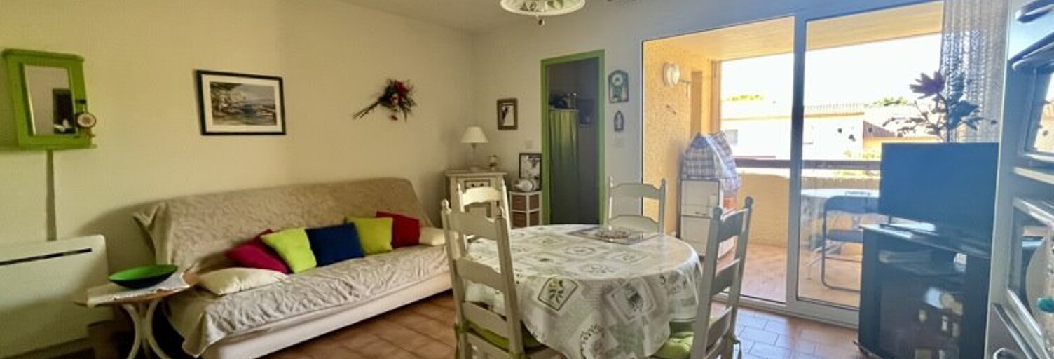 Appartement 3 Pièces 35 m² à vendre à Valras-Plage (34350)