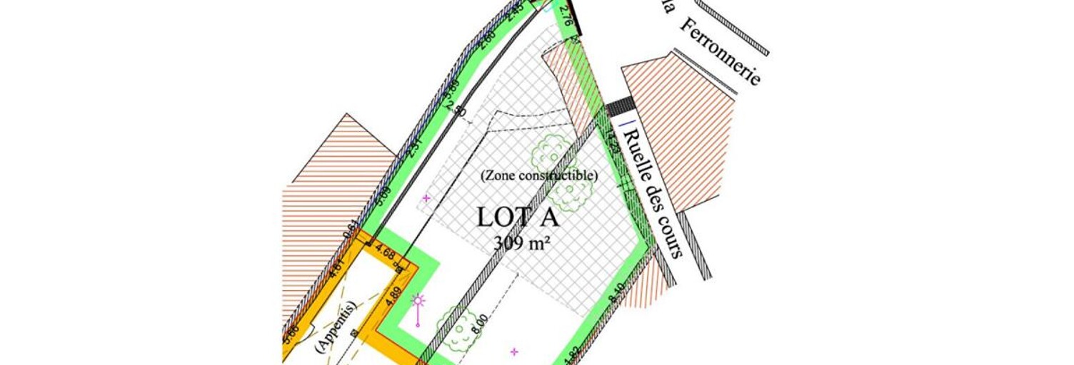 Terrain  309 m² à vendre à Marcoussis (91460)