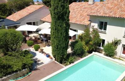 Maison à St Benoit de 245 m2 , 5 chambres, double sejour , jardin, piscine, garage — photo du bien