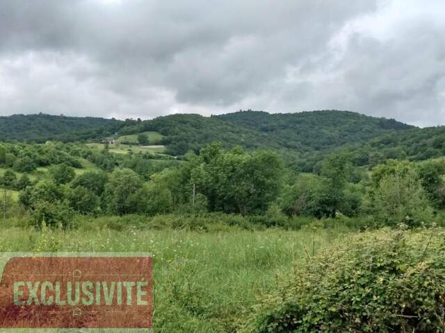 Terrain constructible de 2 750 m² à Lanteuil . Cadre calme et verdoyant — photo du bien