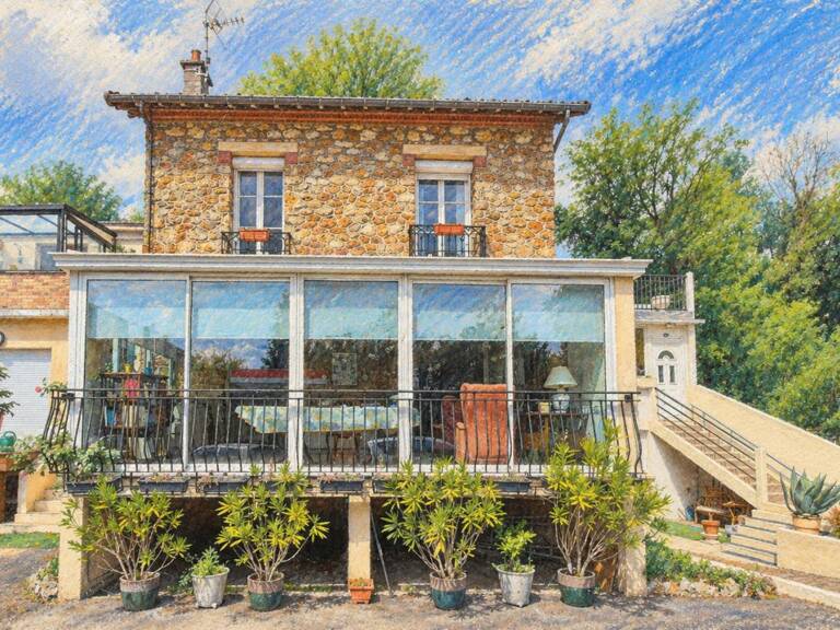 Maison 5 pièces - véranda orientée sud - Ville d'Avray — photo 1