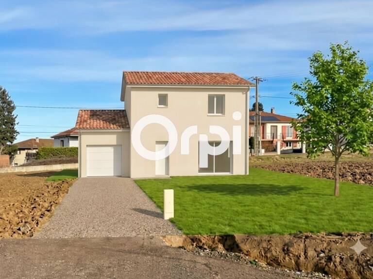  Devenez propriétaire de votre maison neuve avec garage et jardin à 2 pas du centre de Larajasse ! — photo 1