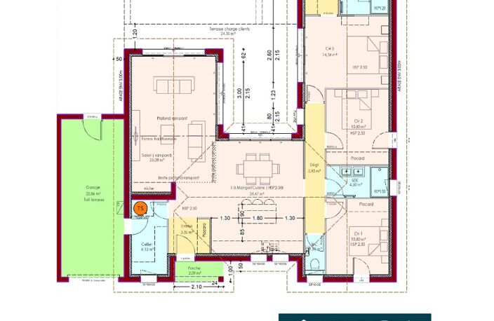 Maison à construire à Bénesse-Maremne (40230) — photo 4