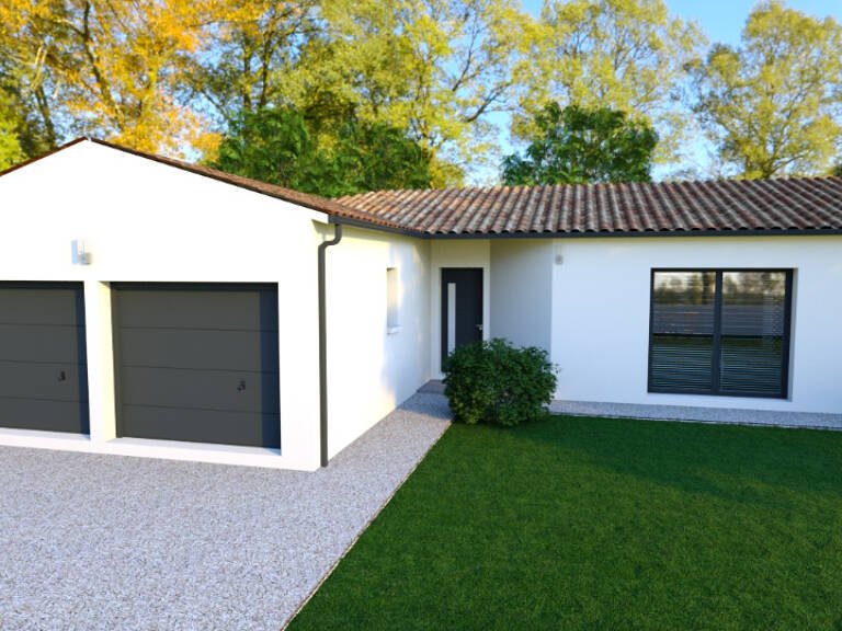 Maison à construire à Tesson (17460) — photo 1