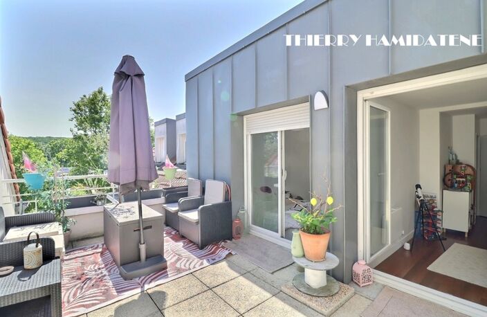 COTEAUX LIMITE SANNOIS  DERNIER ETAGE TRES BEL APPARTEMENT DUPLEX TERRASSE 4 PIECES 80M2 3 CHAMBRES DOUBLE PARKING EN S/SOL — photo 5