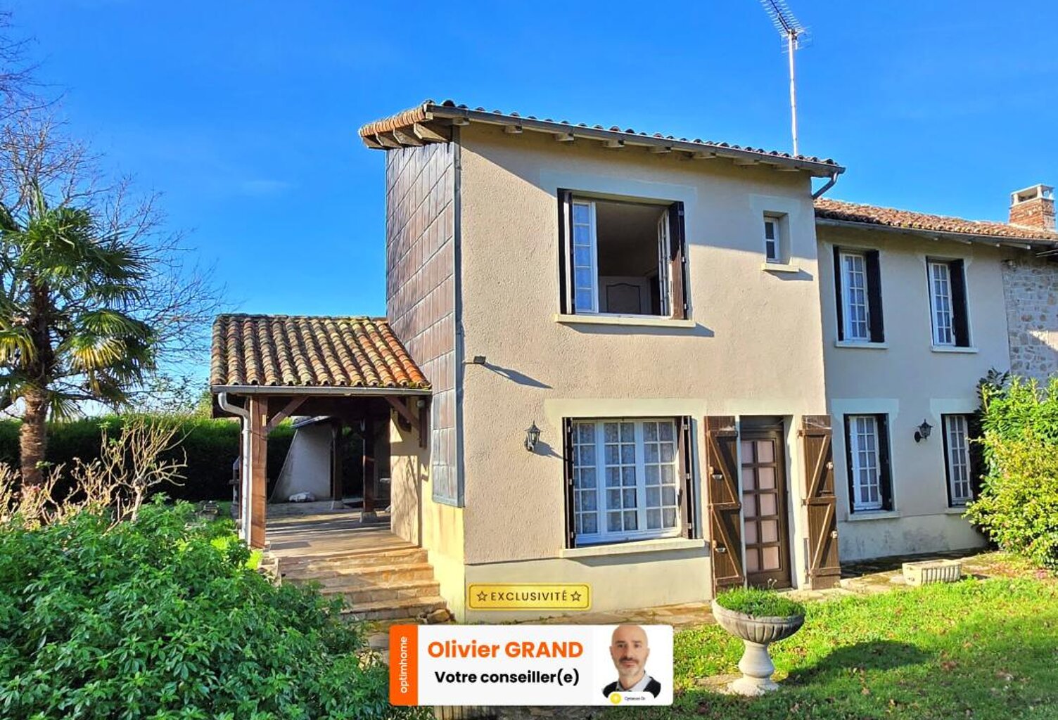 Maison de village 5p + Jardin + Garage - Calme et Campagne — photo 1