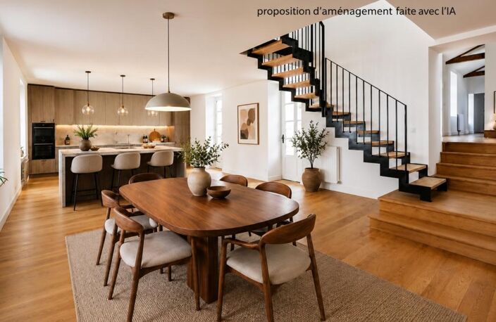 Maison de ville au pied des remparts  - 170m2 - plein centre - VANNES — photo 4