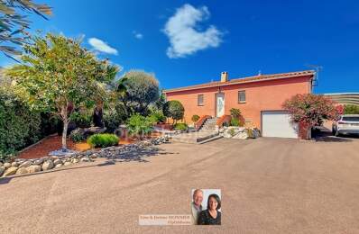 EXCLUSIVITE Montesquieu des Albères Villa récente de 4 faces de plain-pied avec piscine chauffée et Vue sur les Albères — photo du bien