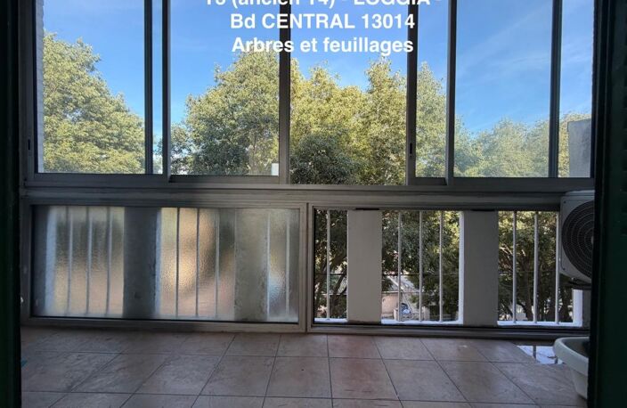BD CENTRAL 13014 - T3 de 68,48m2   - Veranda/Loggia    appartement  CLIMATISE       119 700 euro — photo 3