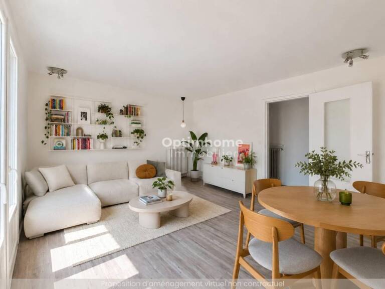 VENTE APPARTEMENT T3 | NANTES BEAUSÉJOUR - ROUTE DE VANNES | 65 M² - DERNIER ÉTAGE | BALCON — photo 1
