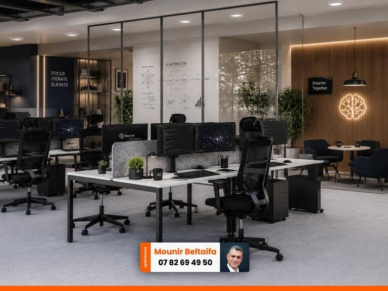 LOCAL PROFESSIONNEL 260 M² – BUREAUX + RDC POLYVALENT – VAL D'EUROPE – 2 PARKINGS — photo 1